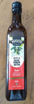 ACEITE NUCETE DE OLIVA EXTRA VIRGEN X 500 ML.
