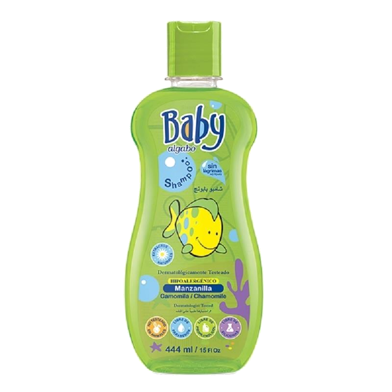 ALGABO BABY SHAMPOO  MANZANILLA X 444ML