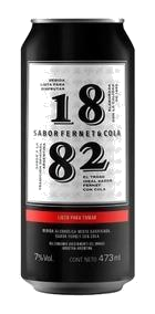 1882 FERNET COLA 473 ML.