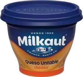 QUESO UNTABLE MILKAUT CHEDDAR X 190 GR.
