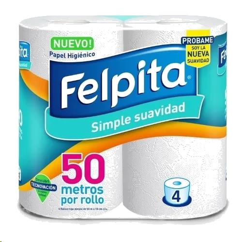 FELPITA PH H/S BLANCO X4U X50MTS 