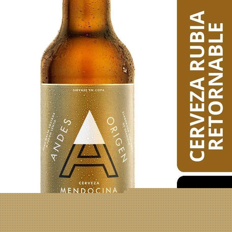 CERV. ANDES ORIGEN RUBIA RET. X1LT. 