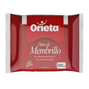 ORIETA DULCE MEMBRILLO SACHET X500GRS