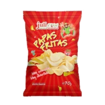 PAPAS FRITAS JULICROC CLASICAS X 70G.