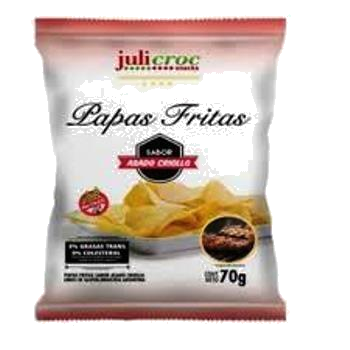 JULICROC PAPAS FRITAS ASADO CRIOLLO X70GRS