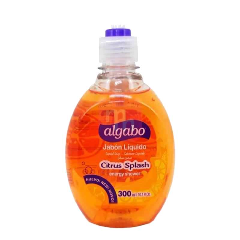 JABON LIQUIDO ALGABO CITRUS SPLASH X 300ML