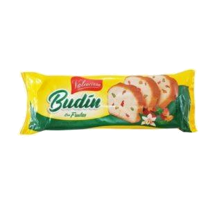 BUDIN VALENCIANO CON FRUTAS X 170 GR.