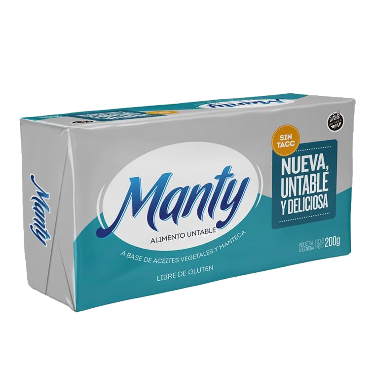 MANTY MARGARINA S/TACC UNTABLE TRANS X200GRS 384