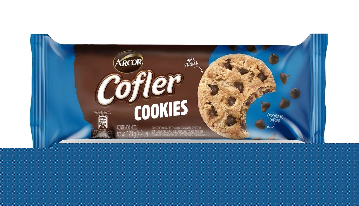 ARCOR GALLETIT. COFLER COOKIES X120G