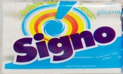 SIGNO JABON BLANCO C/ FUNDA X200GRS
