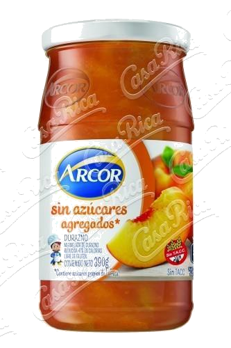 ARCOR MERMELADA DURAZNO SIN AZUCARES AGREGADO X 390G