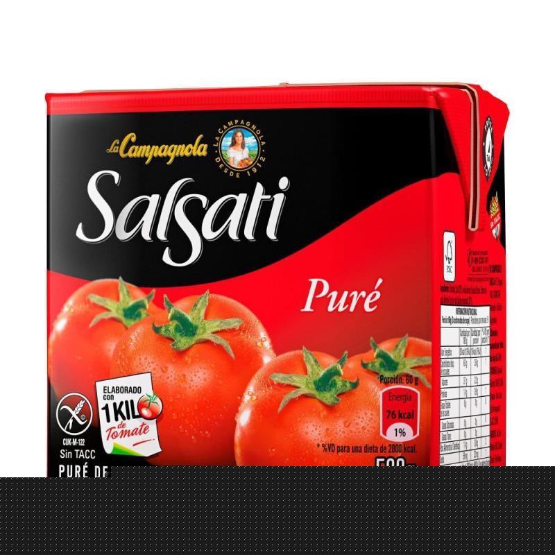 LA CAMPANOLA SALSATI PURE D/TOMATE X520G