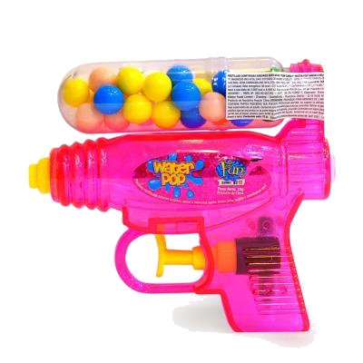 PISTOLITA WATER POP CON CONFITES 23G