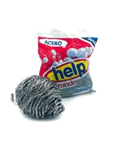 ESPONJA DE ACERO INOX CHICA HELP