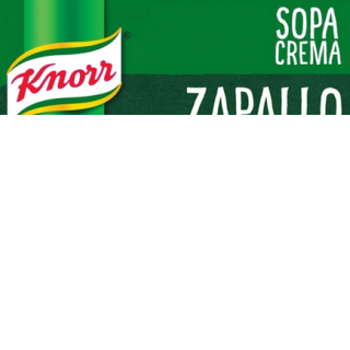 SOPA CREMA KNORR ZAPALLO CON NUEZ MOSCADA X70GRS
