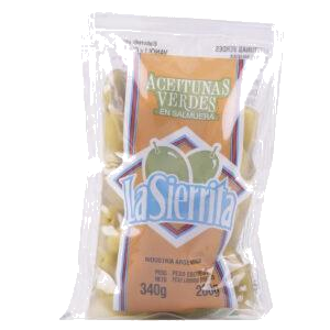 ACEITUNAS VERDES LA SIERRITA X 200G