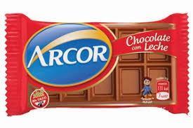 CHOCOLATE CON LECHE ARCOR X 25G