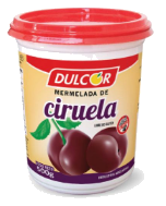 MERMELADA CIRUELA DULCOR X 454 G.
