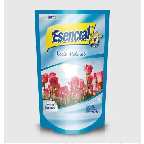 ESENCIAL SUAVIZANTE ROCIO MATINAL X900ML