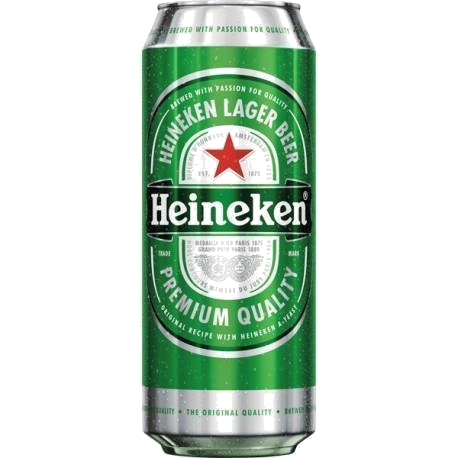HEINEKEN CERVEZA LATA LARGA X473CC