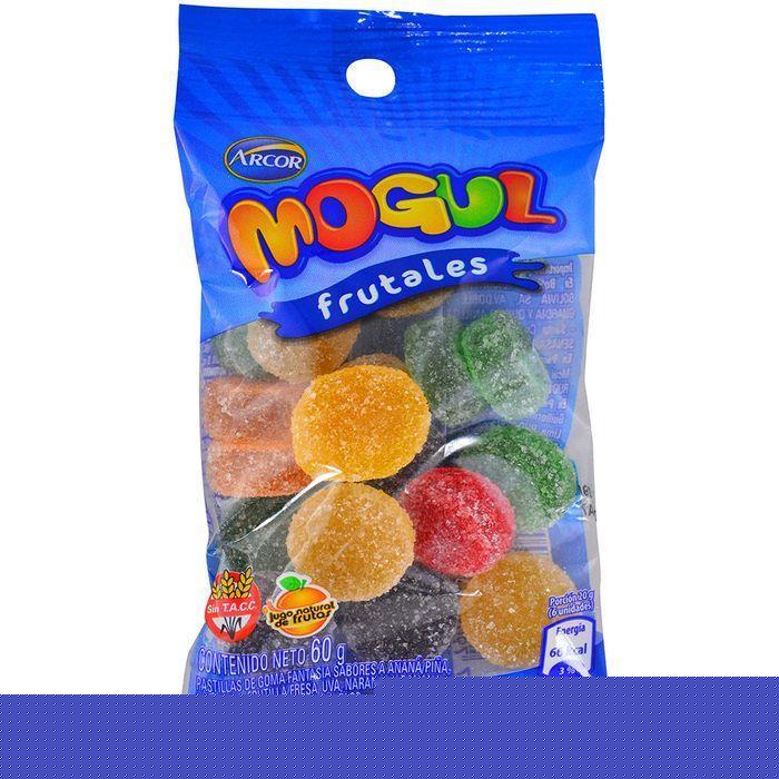 MOGUL GOMAS JUGOS FRUTALES X50GRS