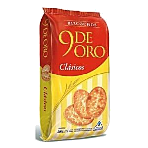 GALLET. BIZC. CLASICOS 9 DE ORO X 200G.