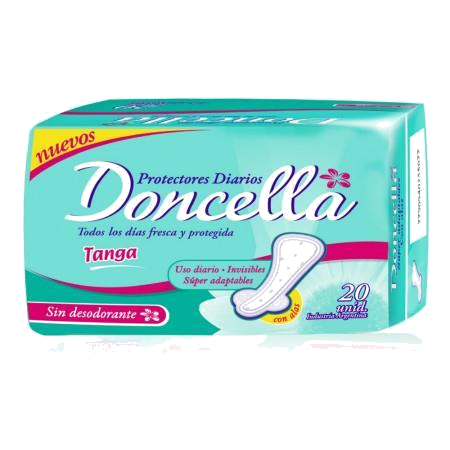 PROTEC. DONCELLA TANGA SIN PERFUME X 20UN