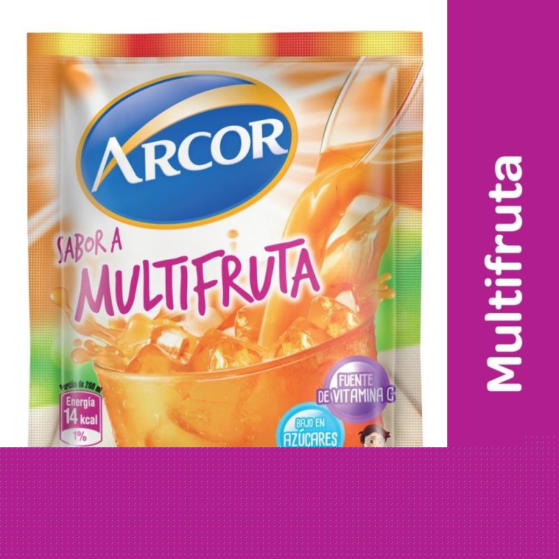 JUGO MULTIFRUTA ARCOR 18G.  NUEVO