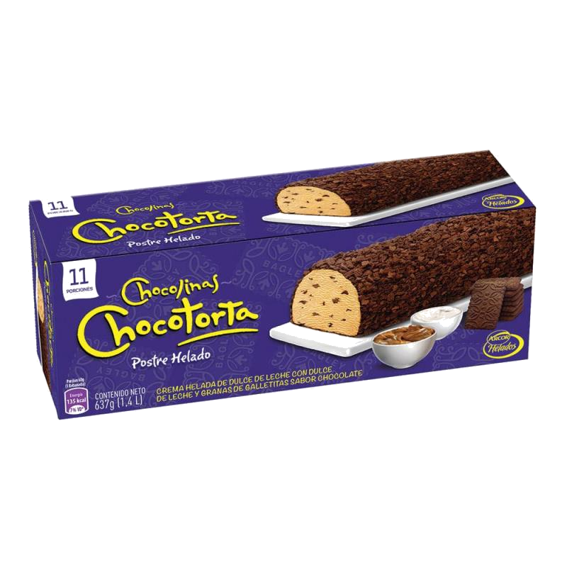 ARCOR POSTRE HELADO CHOCOTORTA X6U X637GRS