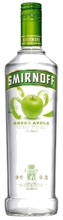 VODKA SMIRNOFF GREEN APPLE X700 CC.(6)