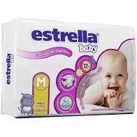 PAÑAL ESTRELLA BABY MED. X9U