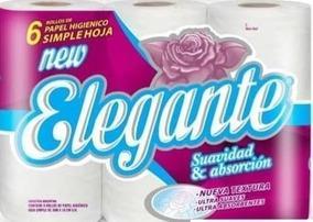 PAPEL HIGIENICO ELEGANT.SUAVID/R 6X30MT
