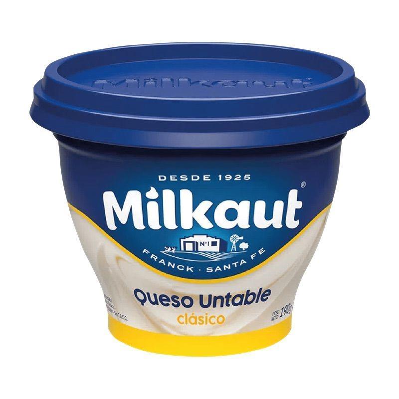 QUESO UNT CLÁSICO BLANCO MILKAUT X 190GR
