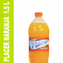 PLACER AGUA SABORIZADA NARANJA X 1.5L