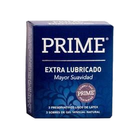 PRESERV. PRIME EXTRA LUBRICADO X 3UN