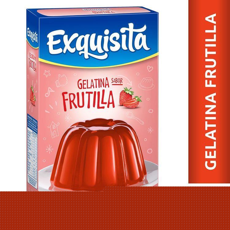 GELATINA EXQUISITA FRUTILLA X 40GR