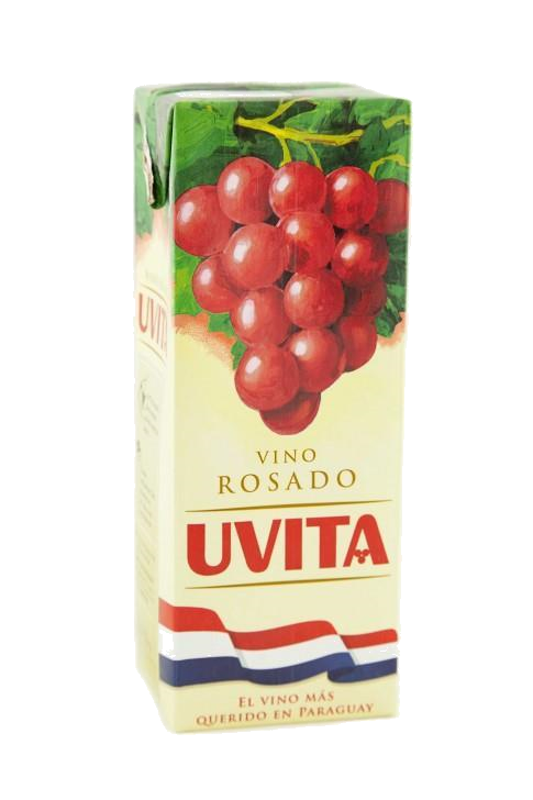 VINO UVITA ROSADO X 1LT X 12UN.