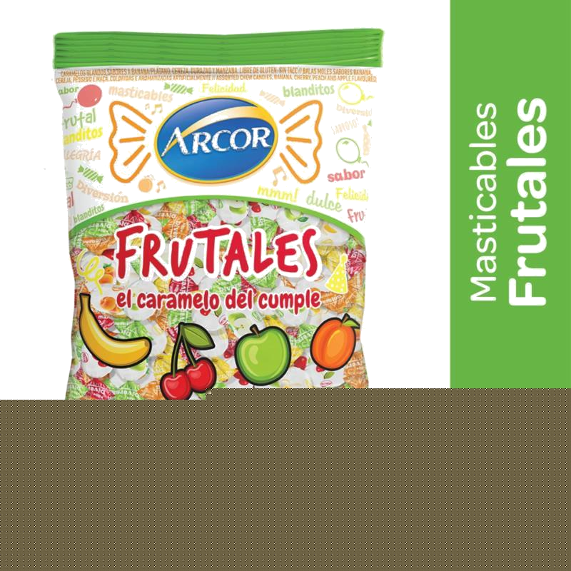 CARAMELO ARCOR FRUTALES MASTICABLES X 800 GR.