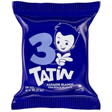 ARCOR TATIN ALFAJOR TRIPLE BLANCO X 60G