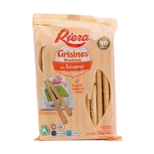 GRISINES C/SESAMO RIERA X 160 G.