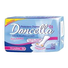 PROTEC. DONCELLA DUO FORMA X 20UN SIN DES.