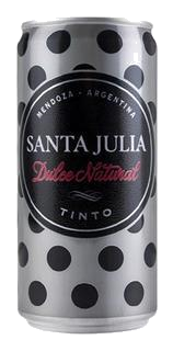 SANTA JULIA VINO TINTO DULCE LATA X269ML