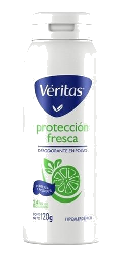VERITAS POLVO DESODORANTE CORPORAL FRESCO X 120G