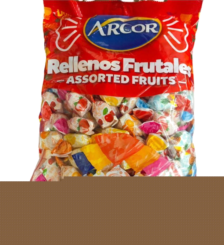 CARAMELOS RELLENOS FRUTALES ARCOR X 810G