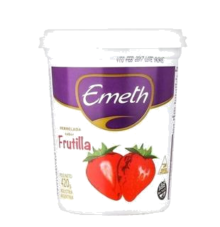 MERMELADA EMETH FRUTILLA X 420 GR.