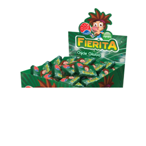 CHICLE FIERITA MENTA X 100U