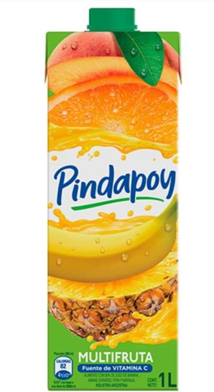 JUGO PINDAPOY MULTIFRUTA X 1LTR