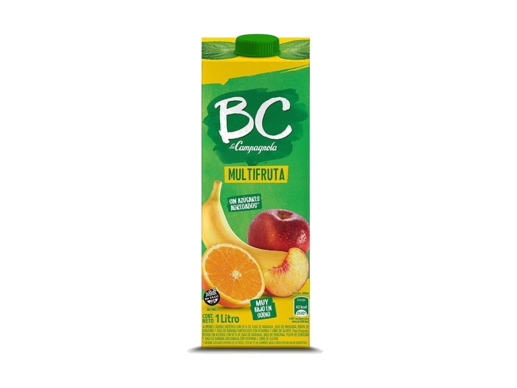 LA CAMPAGNOLA BC JUGO MULTIFRUTA X 1000 ML