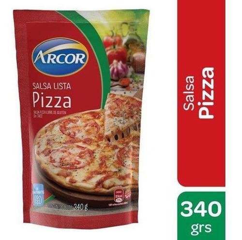 ARCOR SALSA PIZZA LISTA D/P X340GRS