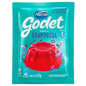 GELATINA GODET FRAMBUESA X25G